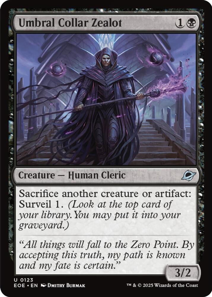 Umbral Collar Zealot 123/276 (Edge of Eternities) 