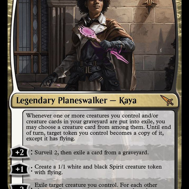 Kaya, Spirits' Justice 211/286 (Murders at Karlov Manor)  - Foil