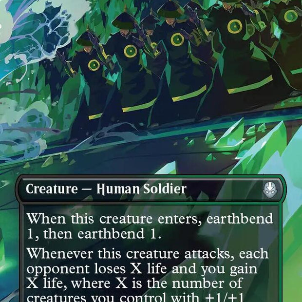 Dai Li Agents 306 (Avatar: The Last Airbender)  - Borderless
