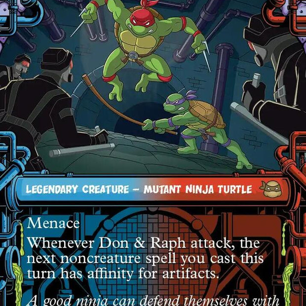 Don and Raph, Hard Science 243/190 (Teenage Mutant Ninja Turtles)  - Showcase