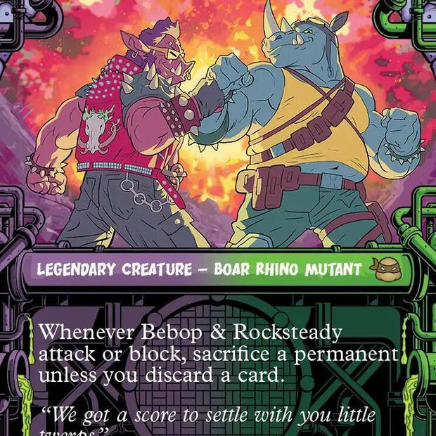Bebop & Rocksteady 241/190 (Teenage Mutant Ninja Turtles)  - Showcase