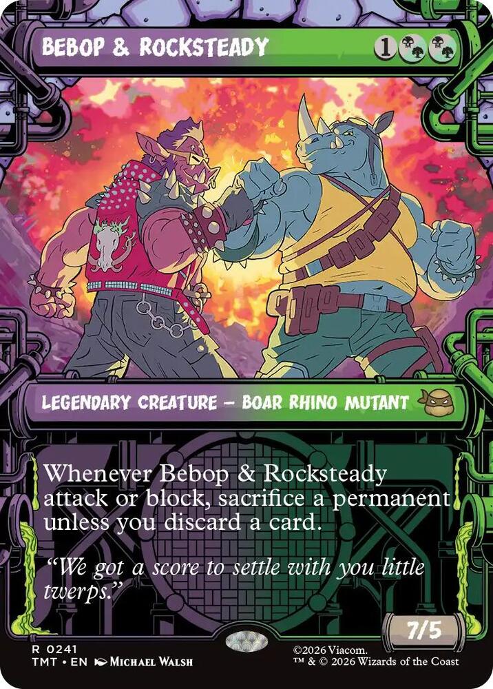 Bebop and Rocksteady  241 (Teenage Mutant Ninja Turtles) 