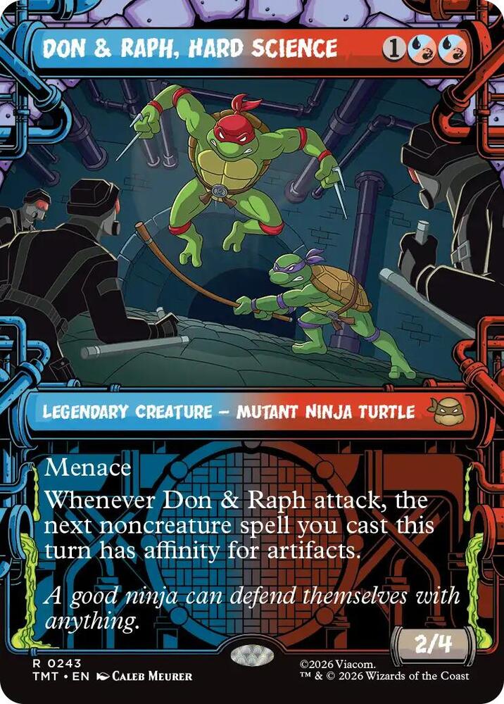 Don and Raph, Hard Science 243/190 (Teenage Mutant Ninja Turtles)  - Showcase