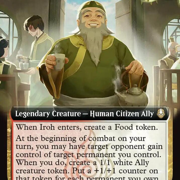 Iroh, Tea Master 381 (Avatar: The Last Airbender)  - Extended Art