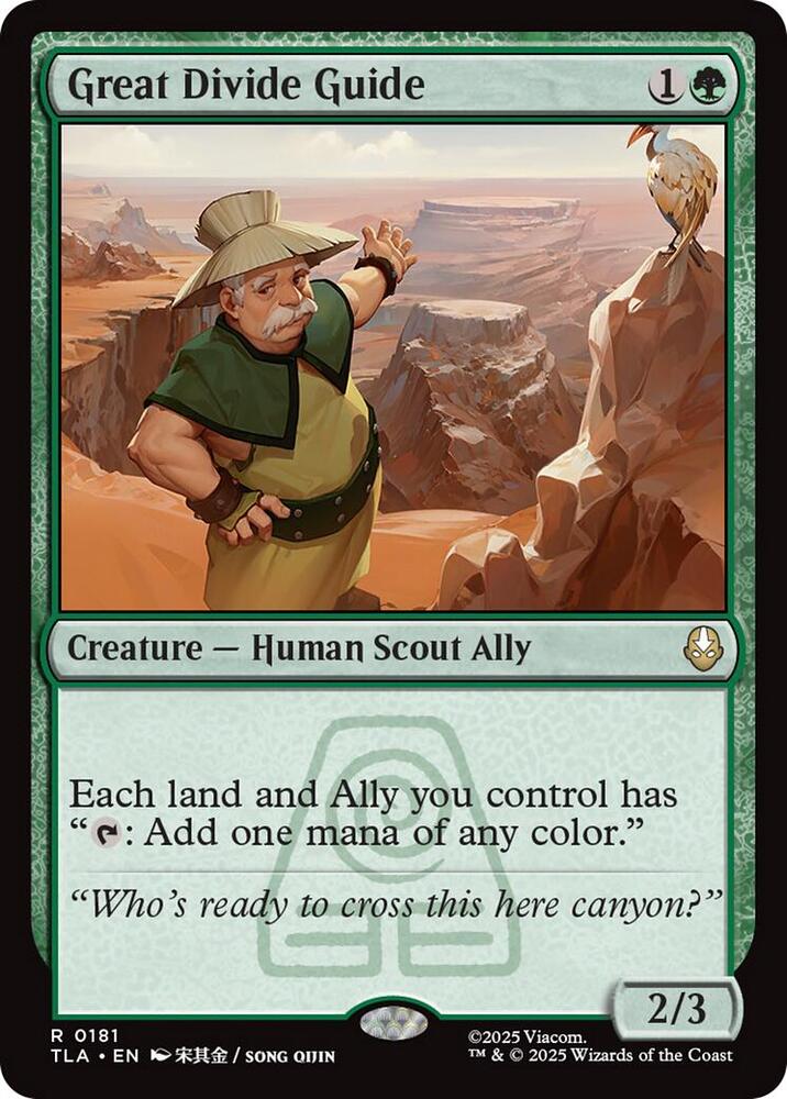 Great Divide Guide 181/286 (Avatar: The Last Airbender)  - Foil