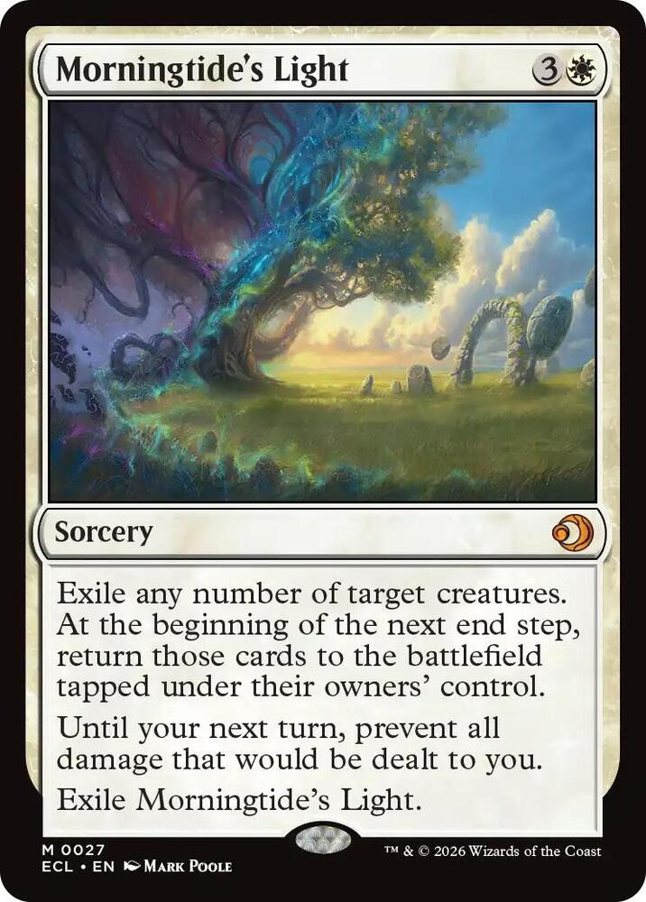 Morningtide's Light 27 (Lorwyn Eclipsed) 