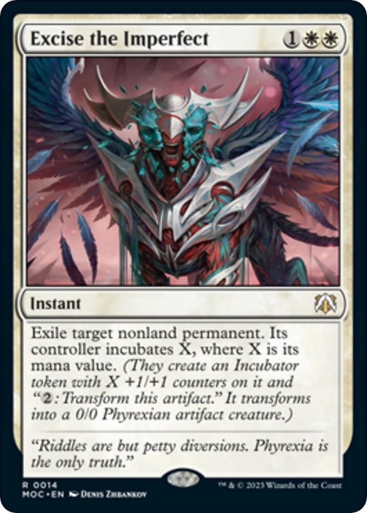 Excise the Imperfect 14/444 (Commander: March of the Machine) 