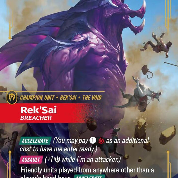 Rek'Sai - Breacher 29/221 (Spiritforged)  - Foil