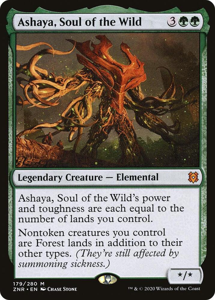 Ashaya Soul of the Wild 179 (Zendikar Rising) 