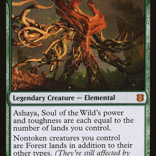 Ashaya Soul of the Wild 179 (Zendikar Rising) 