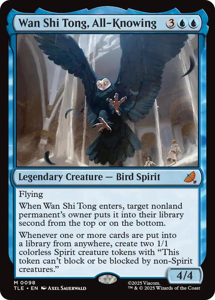 Wan Shi Tong, All-Knowing 98/317 (Avatar: The Last Airbender: Eternal-Legal) 