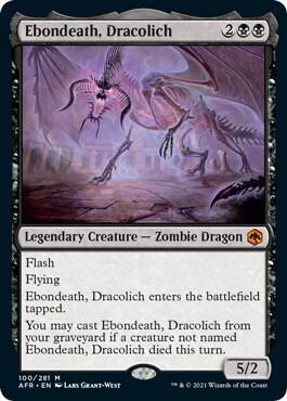Ebondeath Dracolich 100 (Adventures in the Forgotten Realms) 