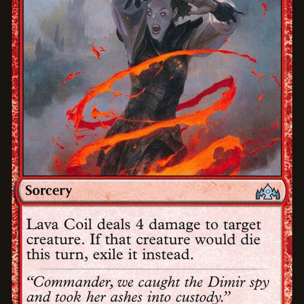 Lava Coil 108/259 (Guilds of Ravnica) 