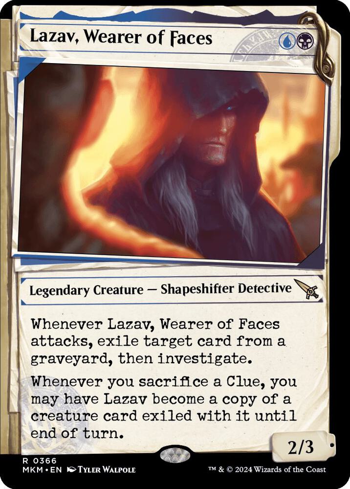Lazav, Wearer of Faces 366 (Murders at Karlov Manor) 