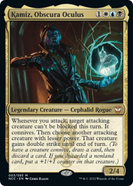 Kamiz Obscura Oculus 3 (Commander: Streets of New Capenna)  - Foil