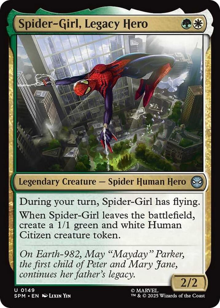 Spider-Girl, Legacy Hero 149/198 (Marvel's Spider-Man) 