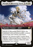 Myojin of Blooming Dawn 42/38 (Commander: Kamigawa: Neon Dynasty)  - Extended Art
