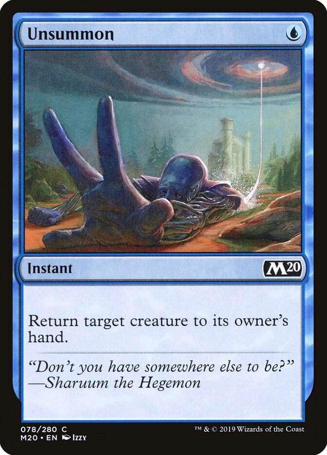 Unsummon 78/280 (Core Set 2020) 