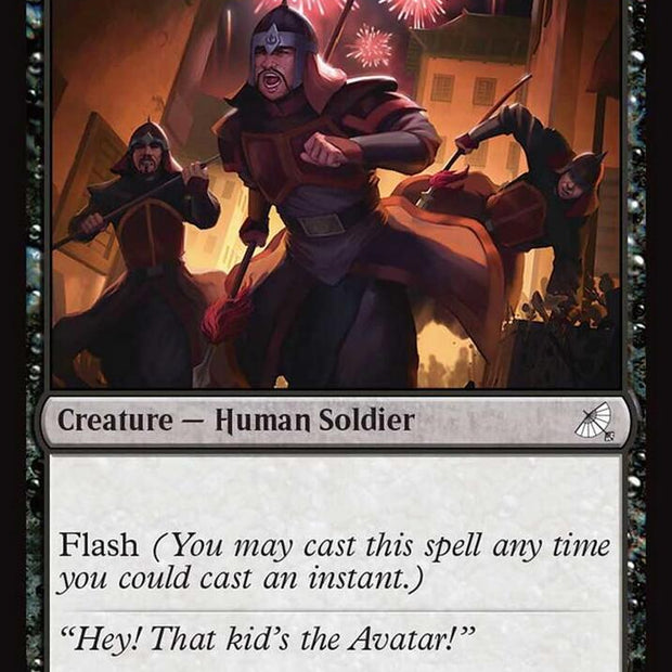 Fire Nation Ambushers 229/317 (Avatar: The Last Airbender: Eternal-Legal)  - Foil