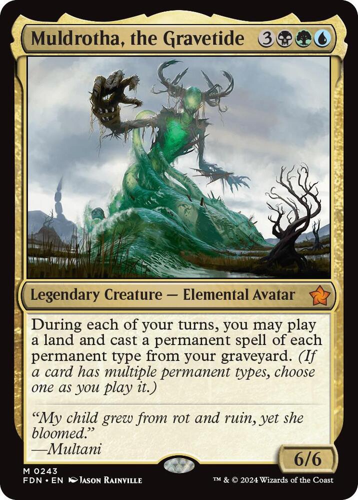Muldrotha the Gravetide 243 (Foundations) 