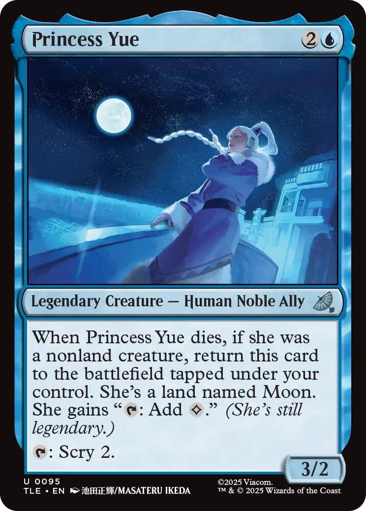 Princess Yue 95/317 (Avatar: The Last Airbender: Eternal-Legal)  - Foil