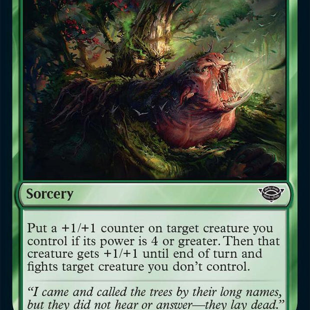 Ent's Fury 164/281 (Universes Beyond: The Lord of the Rings: Tales of Middle-earth) 