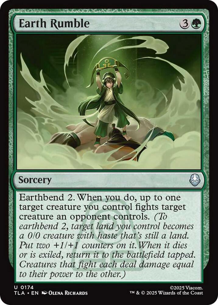 Earth Rumble 174 (Avatar: The Last Airbender)  - Foil