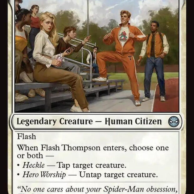 Flash Thompson, Spider-Fan 7/198 (Marvel's Spider-Man) 