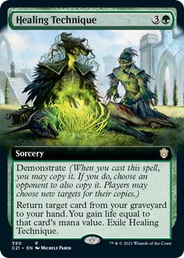 Healing Technique Extended Art 390/81 (Commander 2021) 