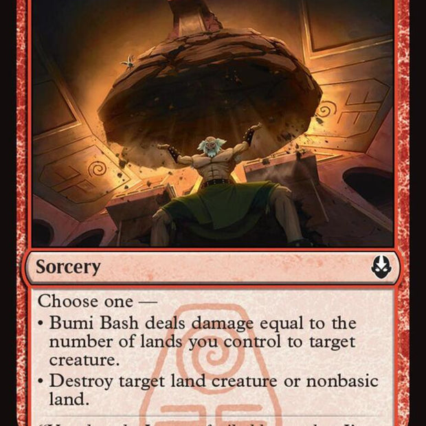 Bumi Bash 125 (Avatar: The Last Airbender)  - Foil