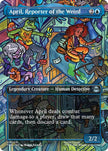 April, Reporter of the Weird 206/190 (Teenage Mutant Ninja Turtles)  - Borderless Foil