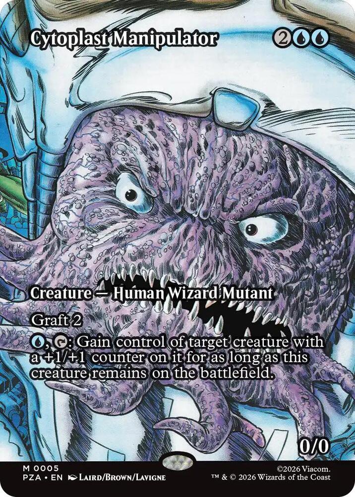 Cytoplast Manipulator 5/20 (Teenage Mutant Ninja Turtles Source Material)  - Borderless