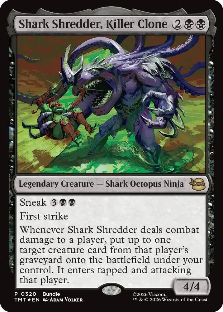 Shark Shredder, Killer Clone 320 (Unique and Miscellaneous Promos)  - Foil