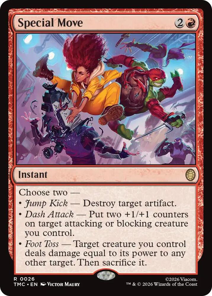 Special Move 26/0 (Commander: Teenage Mutant Ninja Turtles) 