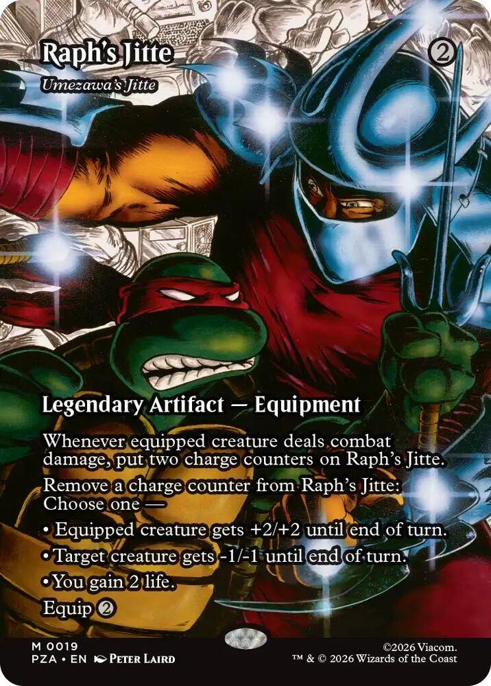 Raphs Jitte Umezawas Jitte Borderless 19 (Teenage Mutant Ninja Turtles Source Material)  - Borderless