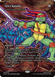 Leo's Katana Sword of Sinew and Steel 18 (Teenage Mutant Ninja Turtles Source Material)  - Borderless