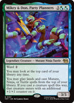Mikey and Don, Party Planners 157 (Teenage Mutant Ninja Turtles)  - Foil
