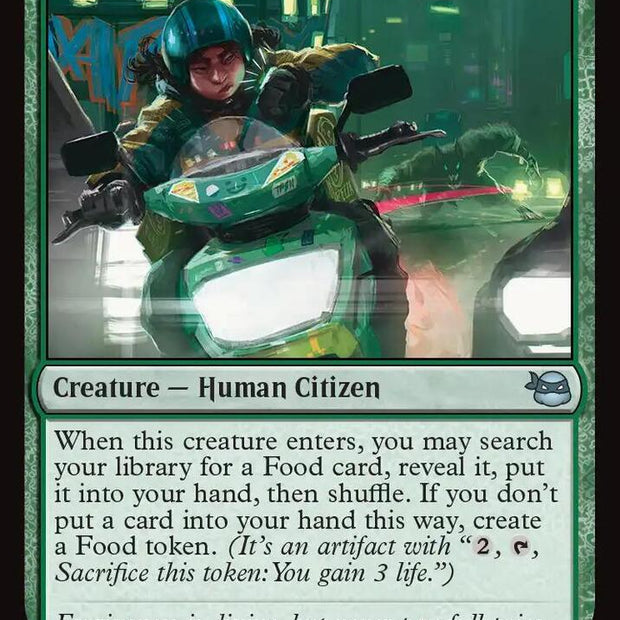 Courier of Comestibles 112/190 (Teenage Mutant Ninja Turtles)  - Foil