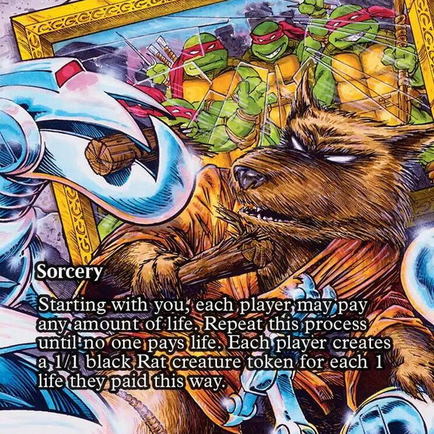Plague of Vermin 7/20 (Teenage Mutant Ninja Turtles Source Material)  - Borderless