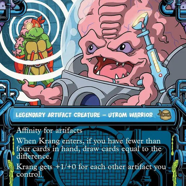 Krang Master Mind Showcase 230 (Teenage Mutant Ninja Turtles)  - Showcase