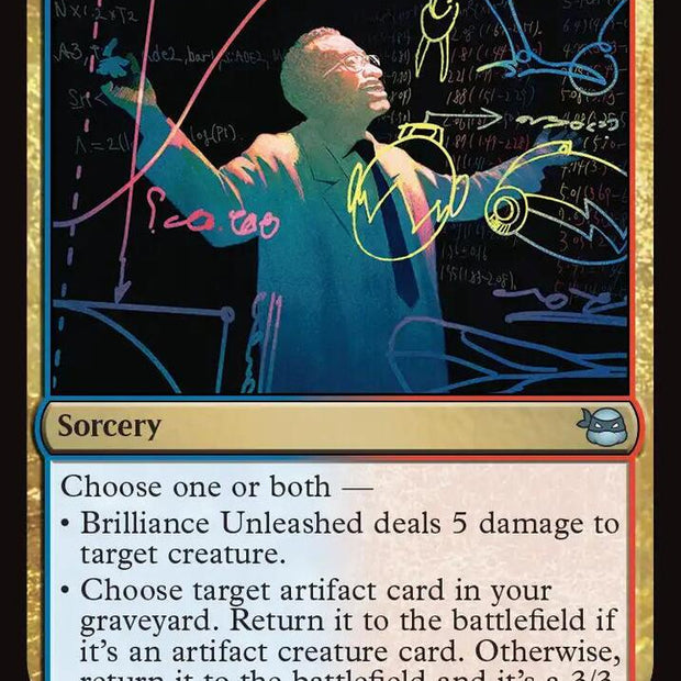Brilliance Unleashed 141/190 (Teenage Mutant Ninja Turtles)  - Foil