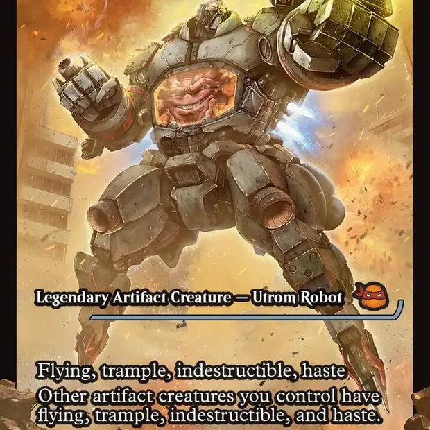 Krang Utrom Warlord Showcase 290 (Teenage Mutant Ninja Turtles)  - Showcase Foil