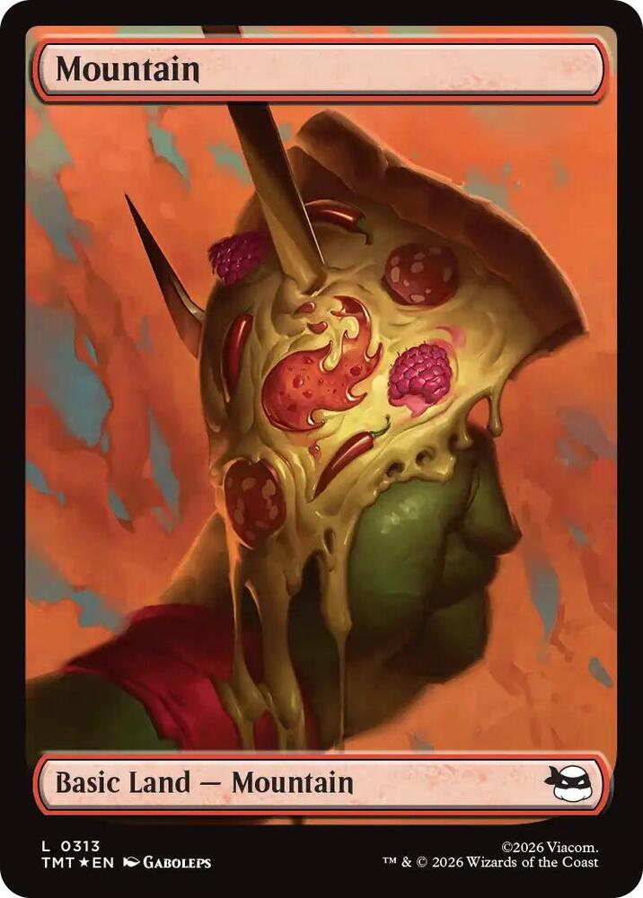 Mountain  313/190 (Teenage Mutant Ninja Turtles)  - Full Art Surge Foil