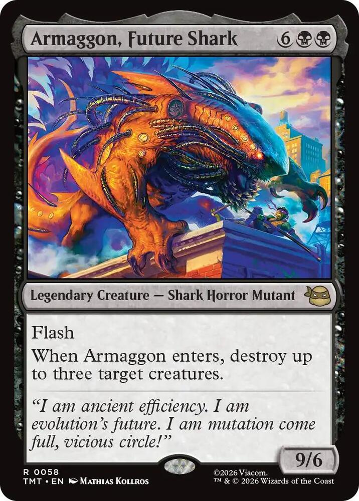 Armaggon Future Shark 58 (Teenage Mutant Ninja Turtles) 