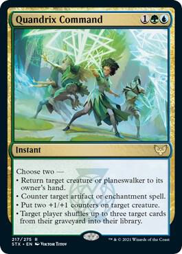 Quandrix Command 217 (Strixhaven: School of Mages) 