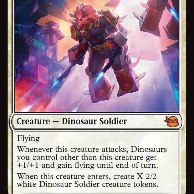 Triceraton Commander 25/190 (Teenage Mutant Ninja Turtles) 