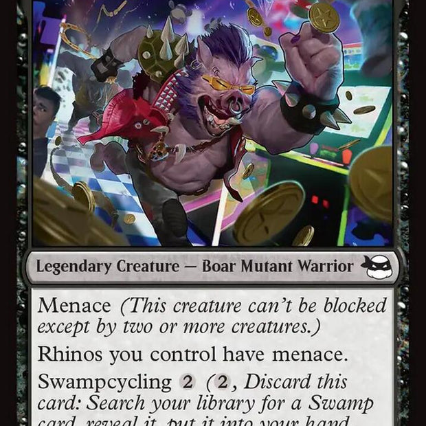 Bebop, Warthog Warrior 59/190 (Teenage Mutant Ninja Turtles)  - Foil