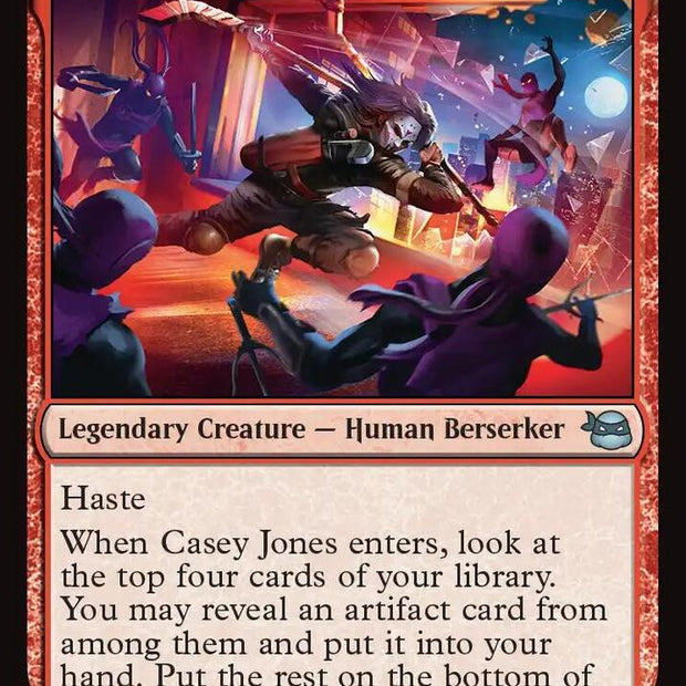 Casey Jones, Jury-Rig Justiciar 87 (Teenage Mutant Ninja Turtles)  - Foil