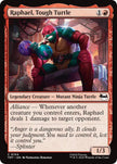 Raphael, Tough Turtle 104/190 (Teenage Mutant Ninja Turtles) 