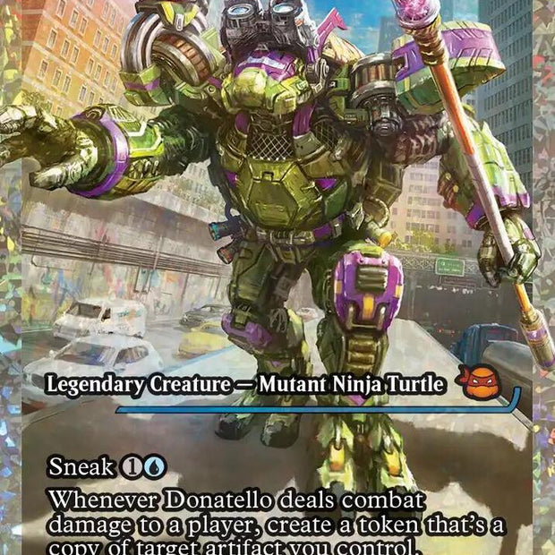 Donatello, Gadget Master 293/190 (Teenage Mutant Ninja Turtles)  - Showcase Fracture Foil